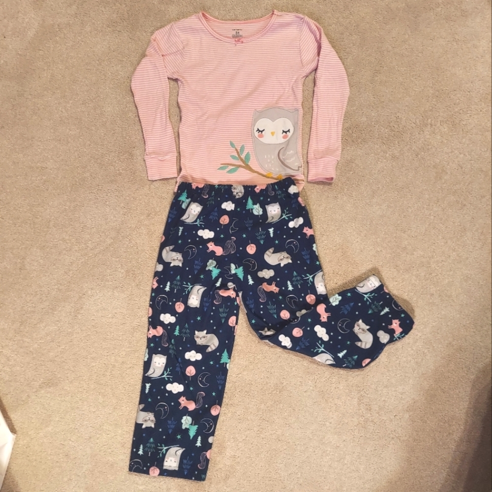 Carters Flannel Owl PJs
